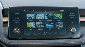 Sticlă hibridă de protecție Pixsel monitor SKODA FABIA - 12.5“ 2021 -