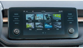 Sticlă hibridă de protecție Pixsel monitor SKODA FABIA - 12.5“ 2021 -