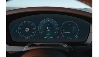 Sticlă hibridă de protecție Pixsel panoul de bord PORSCHE 911 - 15.2“ 2024 -