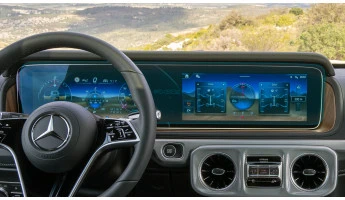 Sticlă hibridă de protecție Pixsel panoul de bord MERCEDES BENZ G-CLASS - 28.5“ 2024 -