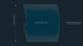 Sticlă de protecție Pixsel monitor RENAULT ESPACE - 14.6“ 2023 -
