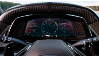 Sticlă hibridă de protecție Pixsel panoul de bord CHEVROLET CORVETTE - 11.7“ 2019 - (C8)