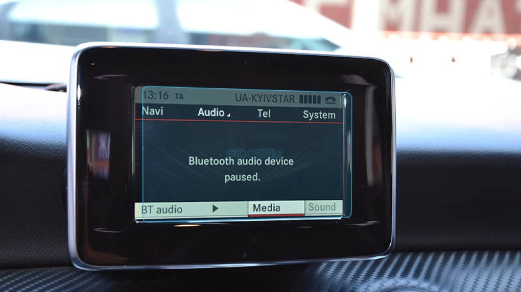 Sticlă hibridă de protecție Pixsel monitor MERCEDES BENZ A-CLASS - 5.6“ 2013 - 2018