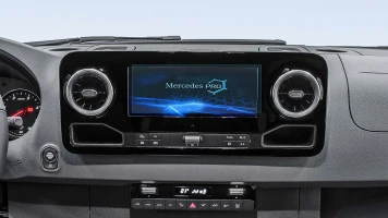 Sticlă hibridă de protecție Pixsel monitor MERCEDES BENZ SPRINTER - 10.2“ 2018 -