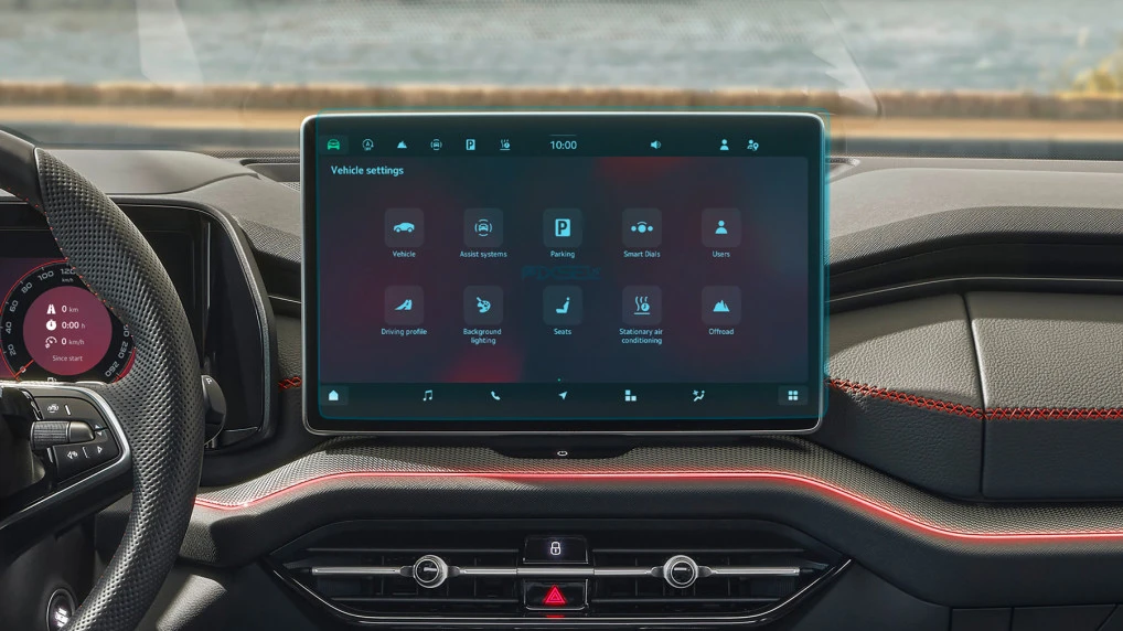 Sticlă hibridă de protecție Pixsel monitor SKODA KODIAQ - 13.8“ 2024 -