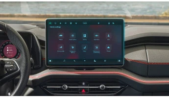 Sticlă hibridă de protecție Pixsel monitor SKODA KODIAQ - 13.8“ 2024 -