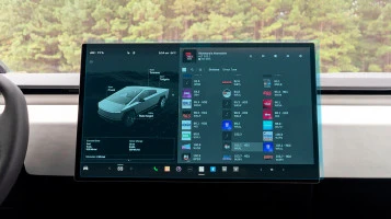 Sticlă hibridă de protecție Pixsel monitor TESLA CYBERTRUCK - 19.3“ 2024 -