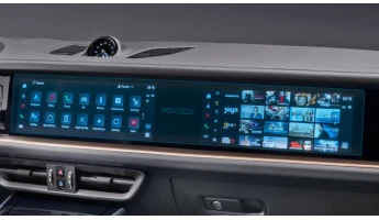 Sticlă hibridă de protecție Pixsel monitor PORSCHE CAYENNE - 26.9“ 2023 -