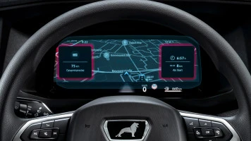 Sticlă hibridă de protecție Pixsel panoul de bord MAN TGE - 10“ 2023 -