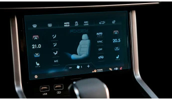 Sticlă hibridă de protecție Pixsel controlul climatizării KGM TORRES - 8.8“ 2023 -