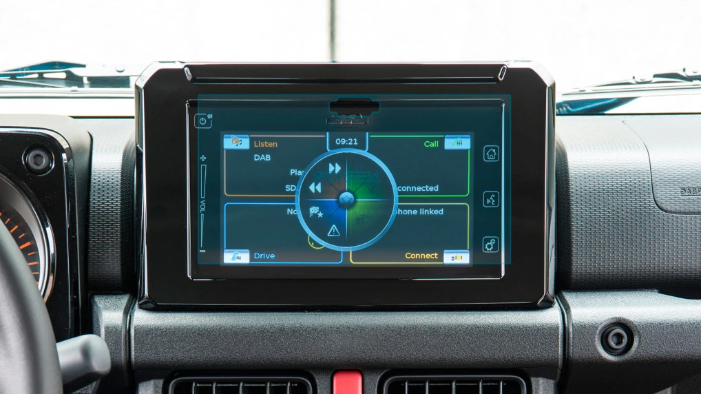 Sticlă hibridă de protecție Pixsel monitor SUZUKI JIMNI - 8.5“ 2018 -