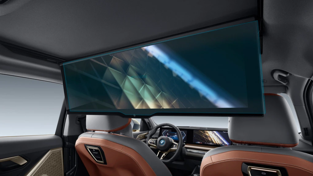 Sticlă hibridă de protecție Pixsel monitorul din spate BMW I5 - 33.9“ 2023 - (G60, G61, G68)