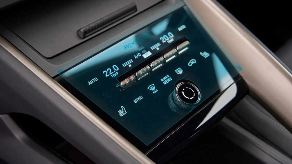 Sticlă hibridă de protecție Pixsel controlul climatizării PORSCHE MACAN ELECTRIC - 9“ 2024 -