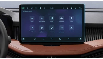 Sticlă hibridă de protecție Pixsel monitor SKODA SUPERB - 13.8“ 2024 -