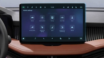 Sticlă hibridă de protecție Pixsel monitor SKODA SUPERB - 13.8“ 2024 -