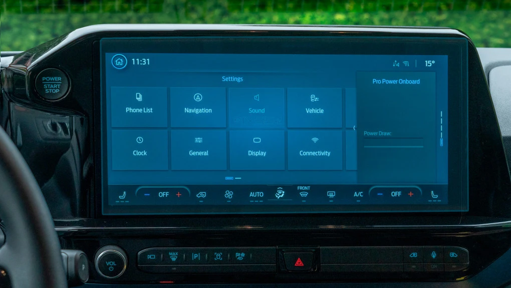 Sticlă hibridă de protecție Pixsel monitor FORD TOURNEO / TRANSIT CUSTOM - 14.3“ 2023 -