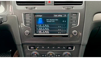 Sticlă hibridă de protecție Pixsel monitor VOLKSWAGEN E-GOLF - 6.5“ 2014 - 2016