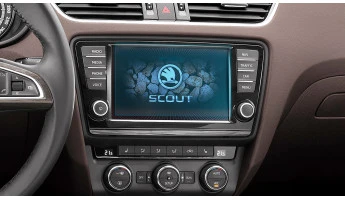 Sticlă hibridă de protecție Pixsel monitor SKODA OCTAVIA - 8“ 2013 - 2016