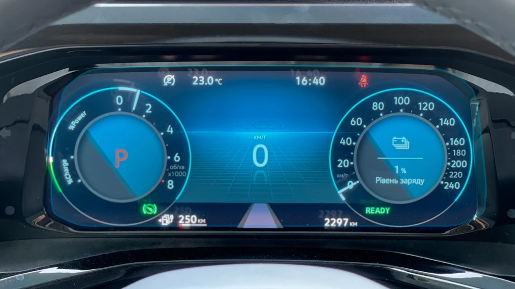 Sticlă hibridă de protecție Pixsel panoul de bord VOLKSWAGEN MULTIVAN T7 - 10“ 2021 -