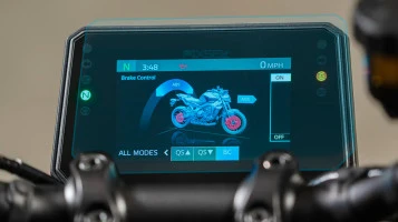 Sticlă hibridă de protecție Pixsel vitezometrul motocicletei YAMAHA MT-09 2024 - 7.9“