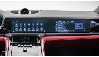 Sticlă hibridă de protecție Pixsel monitor PORSCHE PANAMERA - 27.4“ 2024 -