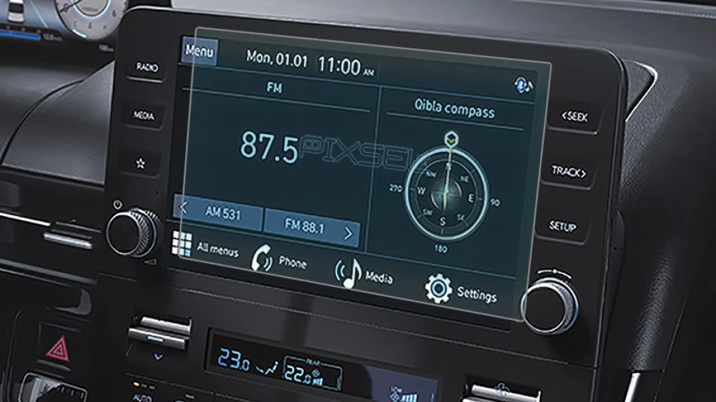 Sticlă hibridă de protecție Pixsel monitor HYUNDAI STARIA - 8.9“ 2021 -