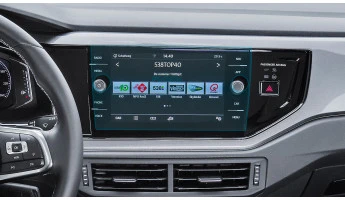 Sticlă hibridă de protecție Pixsel monitor VOLKSWAGEN POLO - 10.8“ 2017 -