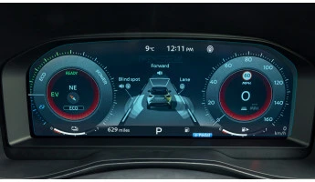 Sticlă hibridă de protecție Pixsel panoul de bord NISSAN JUKE - 12.1“ 2024 -