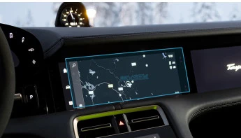 Sticlă hibridă de protecție Pixsel monitor PORSCHE TAYCAN - 12.3“ 2020 -