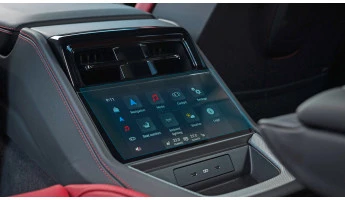 Sticlă hibridă de protecție Pixsel controlul climatizării din spate PORSCHE PANAMERA - 9“ 2024 -