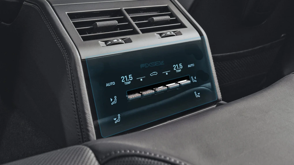 Sticlă hibridă de protecție Pixsel controlul climatizării din spate PORSCHE PANAMERA - 8.9“ 2024 -