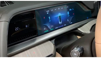 Sticlă hibridă de protecție Pixsel panoul de bord DENZA N7 - 16.7“ 2023 -