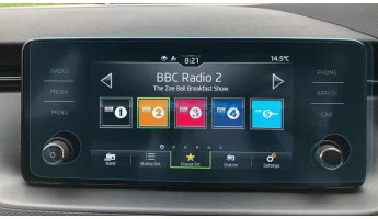 Sticlă hibridă de protecție Pixsel monitor SKODA KAMIQ - 12.5“ 2023 -