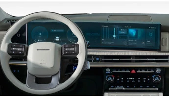 Sticlă hibridă de protecție Pixsel panoul de bord HYUNDAI SANTA FE - 27.4“ 2024 -