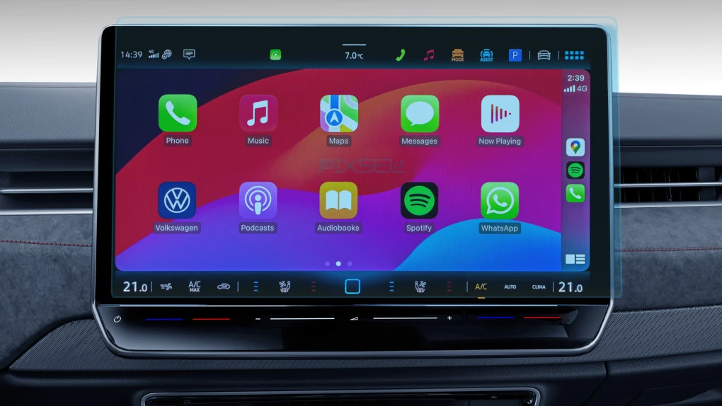 Sticlă hibridă de protecție Pixsel monitor VOLKSWAGEN ID.7 - 16“ 2023 -