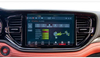 Sticlă hibridă de protecție Pixsel monitor DODGE DURANGO - 10.2“ 2021 -