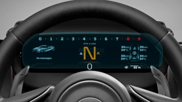 Sticlă de protecție Pixsel panoul de bord MCLAREN 750S - 11.6“ 2023 -