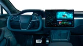 Sticlă de protecție Pixsel monitor TESLA MODEL X PLAID - 17.8“ 2023 -