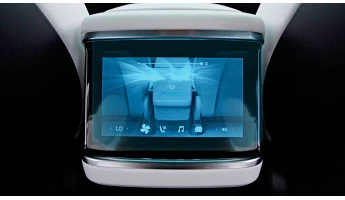 Sticlă hibridă de protecție Pixsel monitorul din spate TESLA MODEL X PLAID - 10.1“ 2023 -