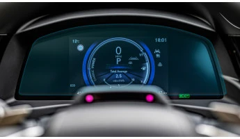 Sticlă hibridă de protecție Pixsel panoul de bord LEXUS RZ - 12.9“ 2023 -