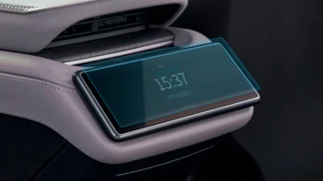 Sticlă de protecție Pixsel controlul climatizării din spate NIO EC6 - 7.1“ 2023 -