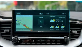 Sticlă hibridă de protecție Pixsel monitor KIA PROCEED - 10.9“ 2019 -