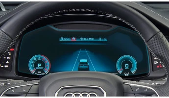 Sticlă hibridă de protecție Pixsel panoul de bord AUDI Q8 / SQ8 / RSQ8 - 12“ 2023 -