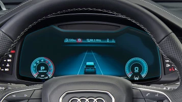 Sticlă hibridă de protecție Pixsel panoul de bord AUDI Q8 / SQ8 / RSQ8 - 12“ 2023 -