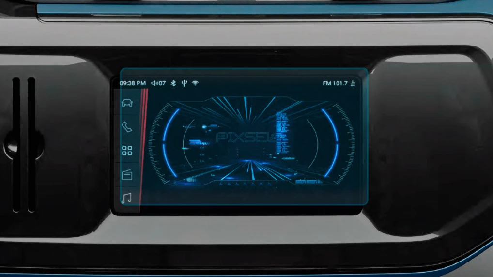 Sticlă hibridă de protecție Pixsel monitor MAXUS EDELIVER 3 - 6.8“ 2020 -