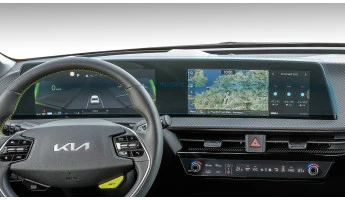 Sticlă hibridă de protecție Pixsel panoul de bord KIA EV6 - 31.1“ 2022 -