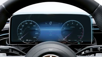 Sticlă hibridă de protecție Pixsel panoul de bord MERCEDES BENZ E-CLASS - 14.8“ 2023 -