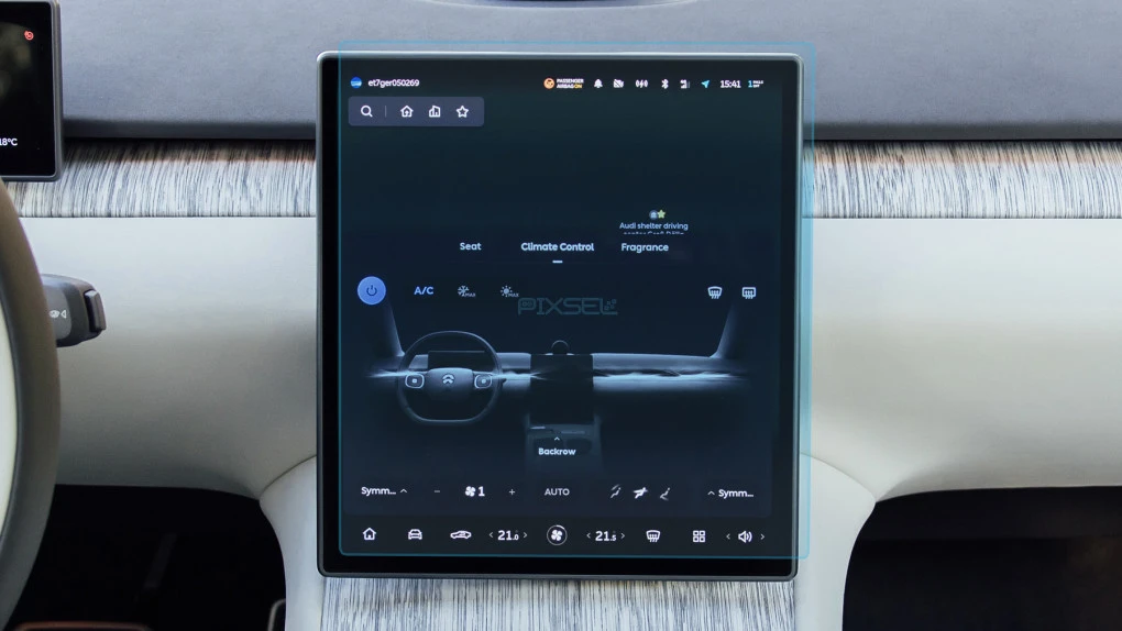 Sticlă hibridă de protecție Pixsel monitor NIO ET7 - 13.5“ 2022 -