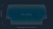 Sticlă de protecție Pixsel monitor NISSAN ROGUE - 10.8“ 2020 - 2023