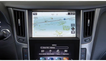 Sticlă hibridă de protecție Pixsel monitor INFINITI Q50 - 8.1“ 2013 -